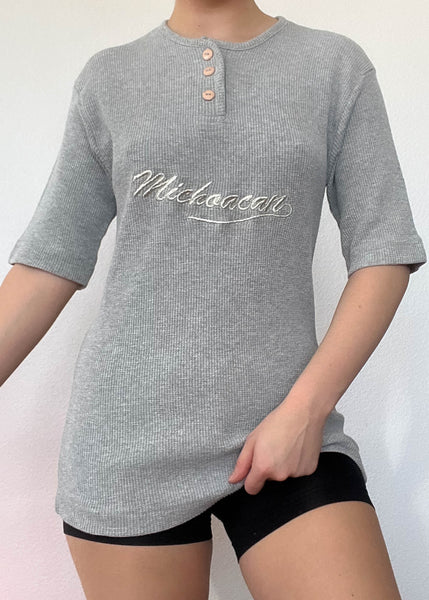Michigan Henley Tee (S)