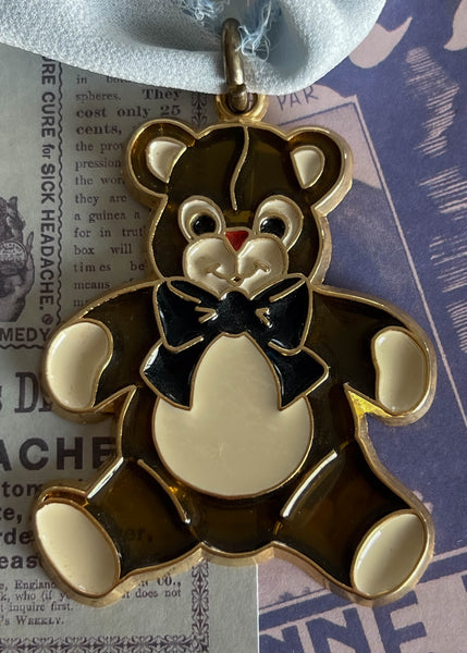 80’s Teddy Bear Choker