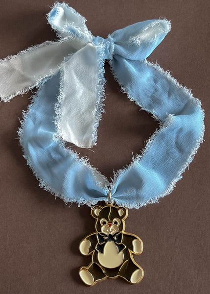 80’s Teddy Bear Choker