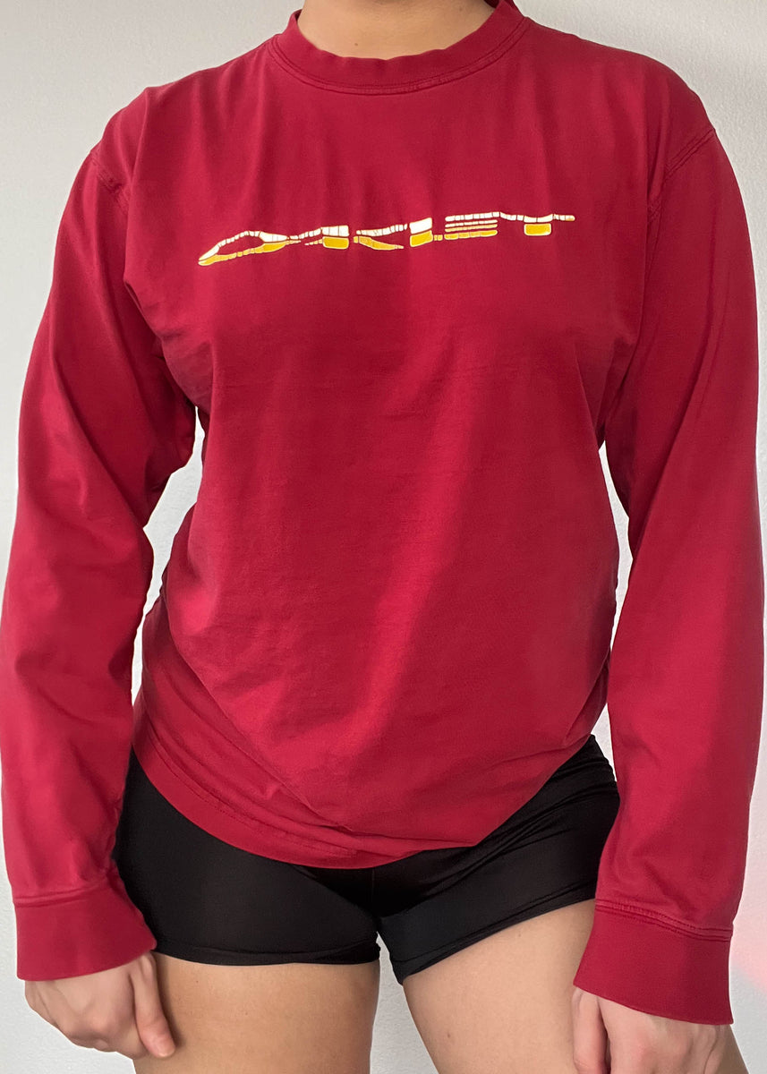90s〜00s OAKLY cycling ロンt tech・y2k・sk8 Y2k Oakley Long Sleeve (M) – Retro and Groovy