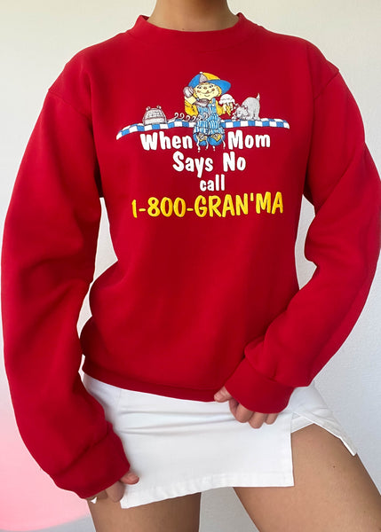 80's Grandma Crewneck (S)
