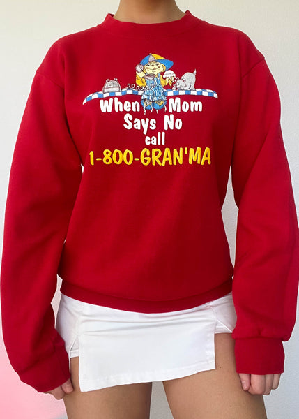 80's Grandma Crewneck (S)