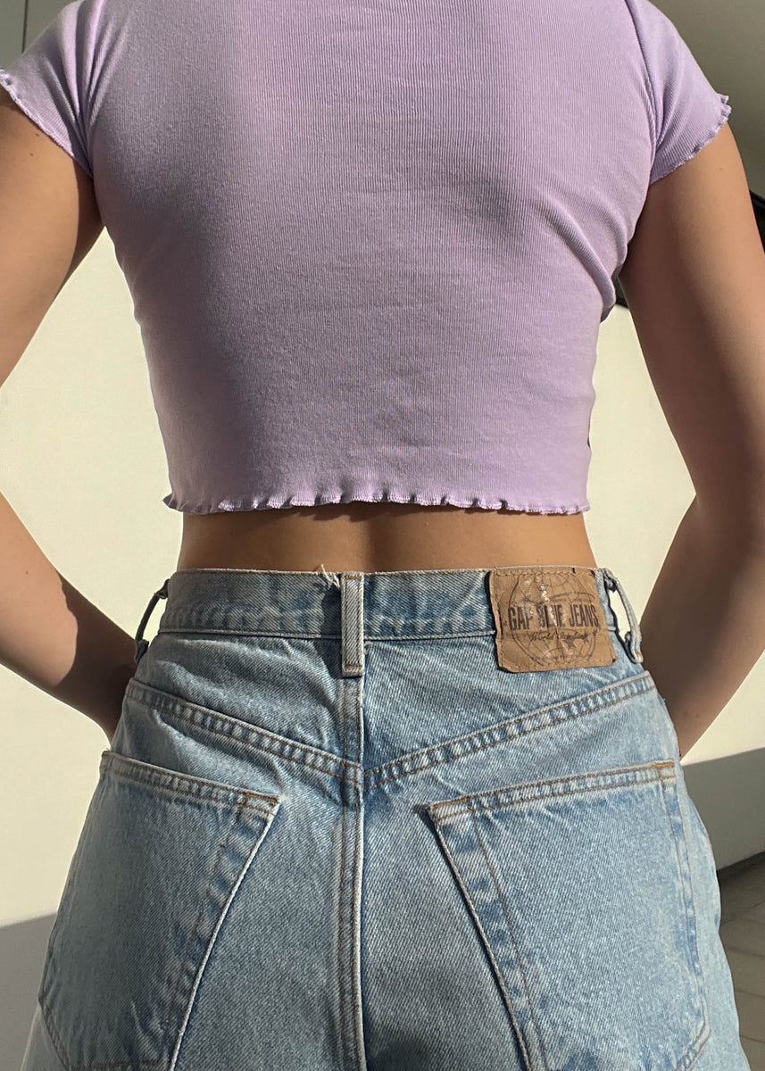 Y2k Purple Jelly Bean Tee (XS) Retro and Groovy