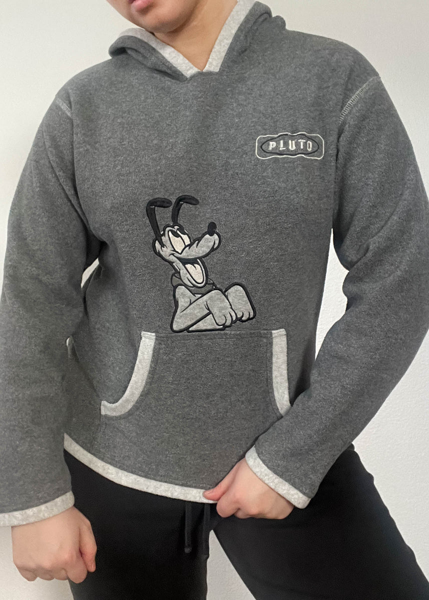 Late 90's Fleece Pluto Hoodie (M) – Retro and Groovy