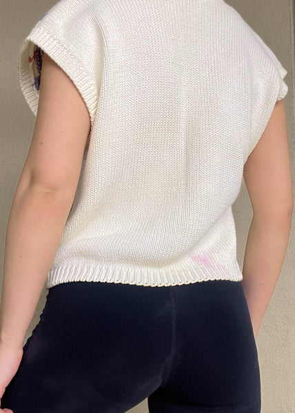 90's Star & Grid Vest (L)