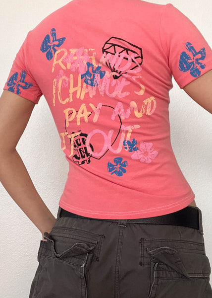 Y2k Custo Girl Tee (S)