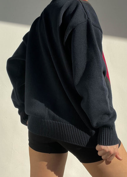 Cameron 90's Argyle Knit (L)