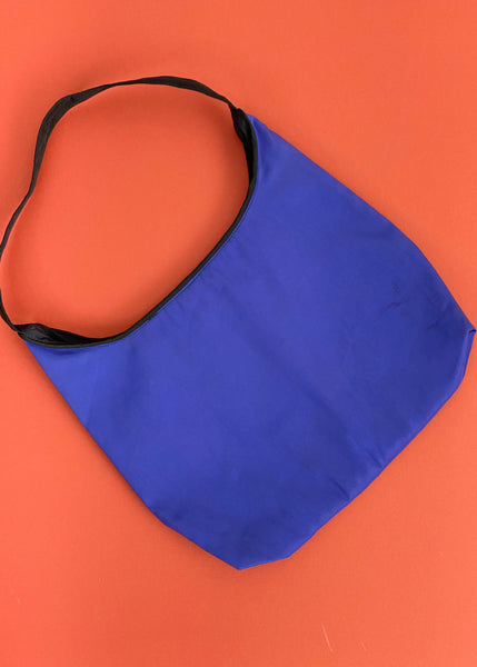 Button Blue Mini Bag