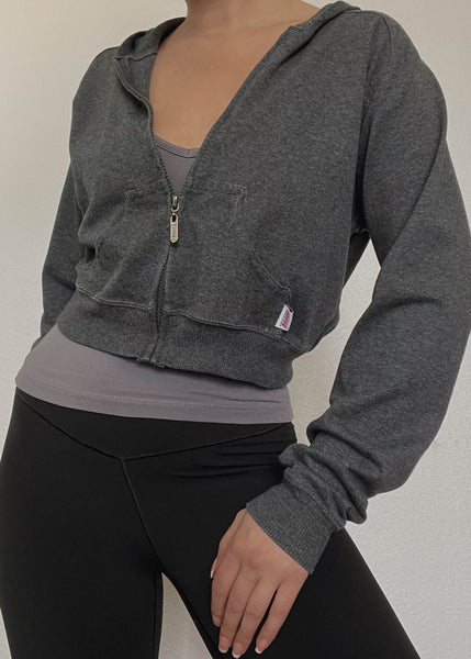 Y2k Soffe Hoodie Jacket (S)
