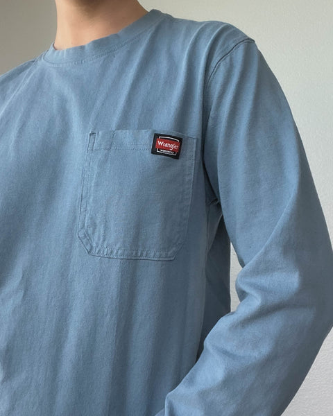 Steel Blue Wrangler Shirt (M)