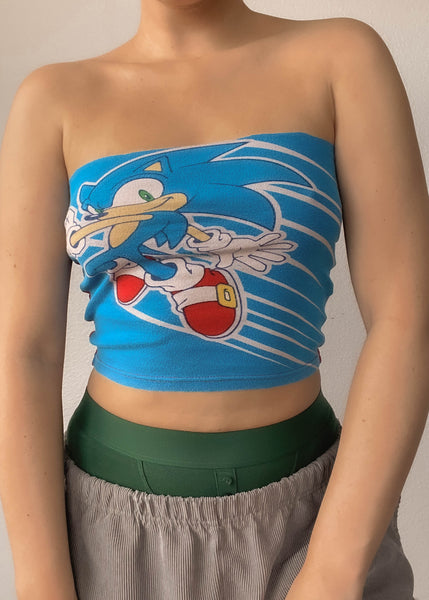Y2k Sonic Tube Top (S)