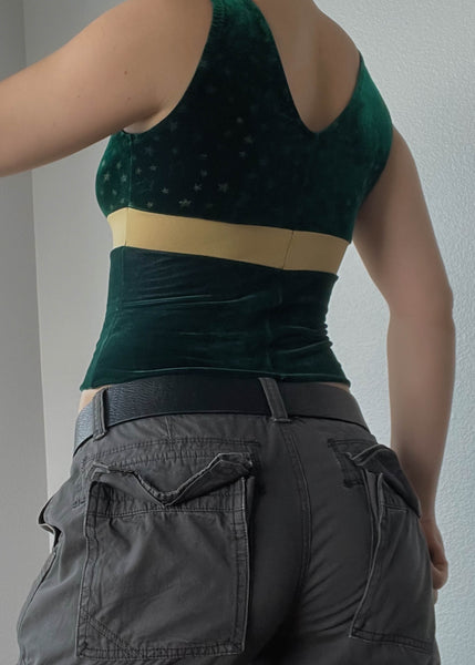 90’s Velvet Star Top (XS)