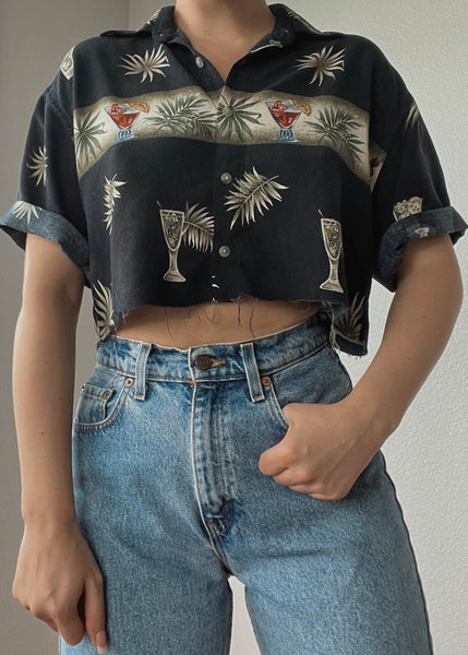 Island Button Down (S-M)
