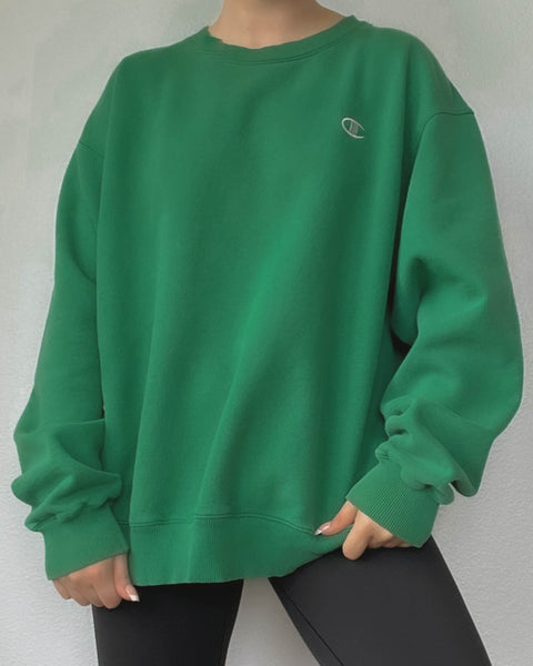Green Champion Crewneck (men's XL)