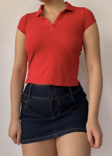 Red Polo Tee (XS)