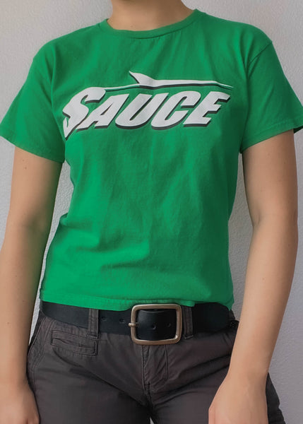 Green Y2k Sauce Tee (S)