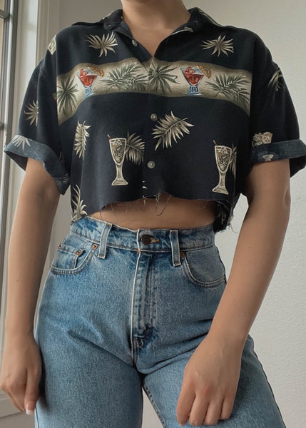 Island Button Down (S-M)