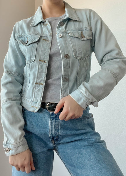 Light Wash Denim Jacket (S)