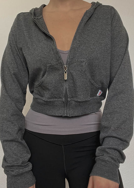 Y2k Soffe Hoodie Jacket (S)