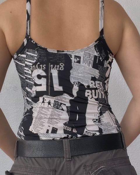 Y2k All-Over Print Cami (S)