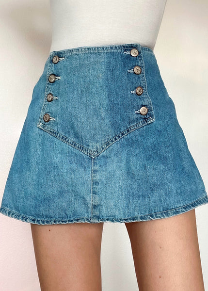 90's L.e.i Denim Skort (27")