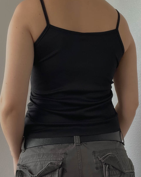 2000’s Solid Black Tank (S)