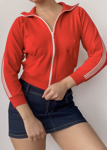 70’s Red Track Jacket (S)