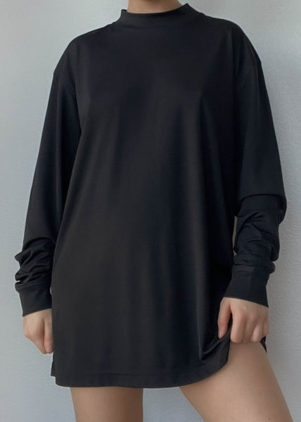 2000’s Black Mock Neck (men’s L)