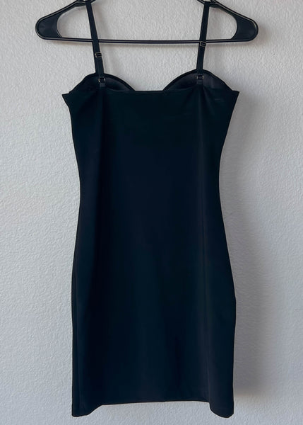 Black Bodycon Mini Dress (XS)