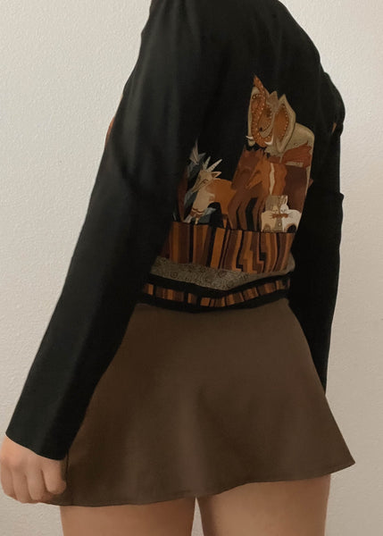 Early 90's Safari Suit Top (M)