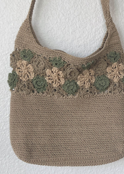 90’s Crochet Flower Purse