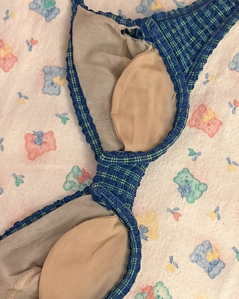 90’s Plaid Bikini (S)