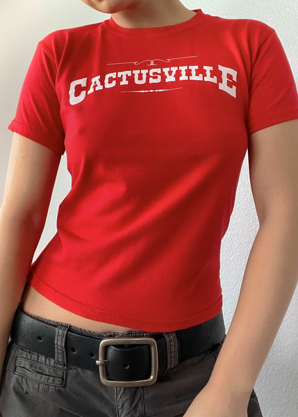 Cactusville Baby Tee (S)