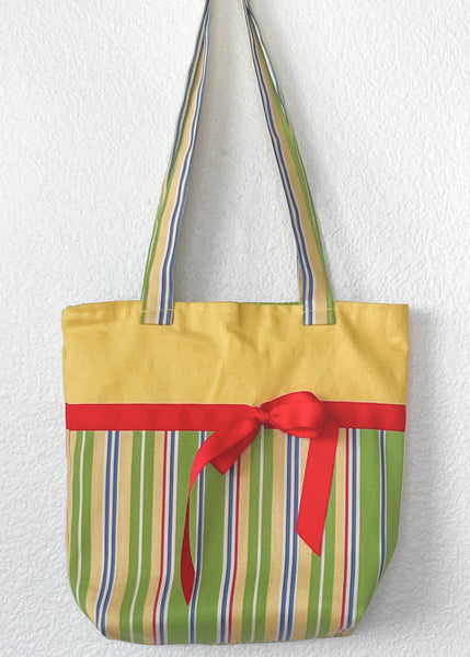 Rainbow Striped Purse