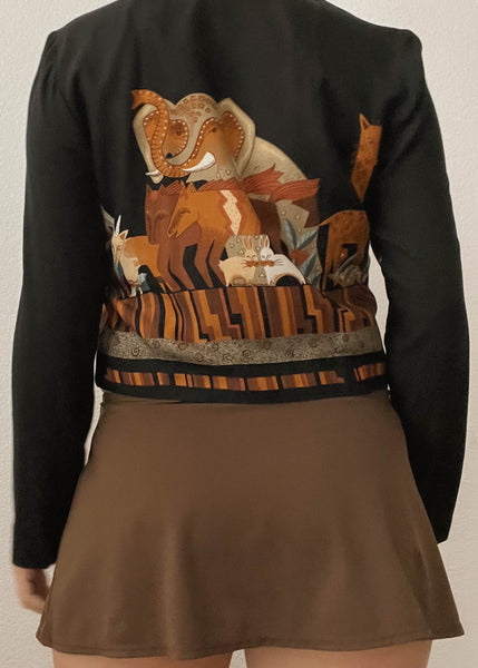 Early 90's Safari Suit Top (M)