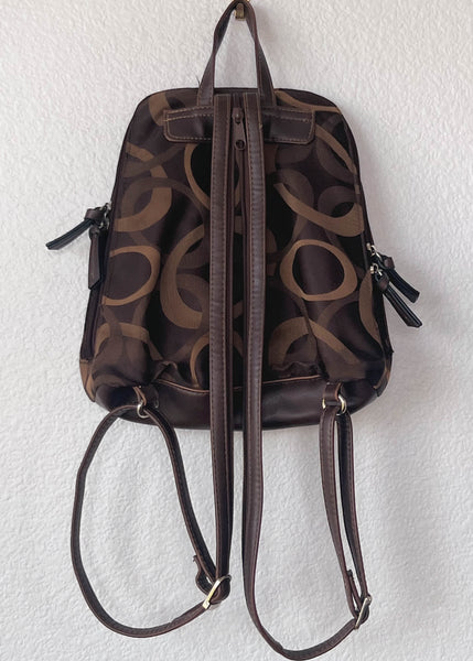90’s Oval Print Mini Back-Pack