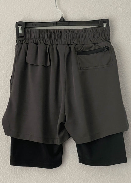 Layered Athletic Shorts (XS)