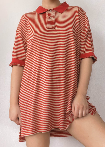 Cremuix 90’s Striped Polo (men’s XL)