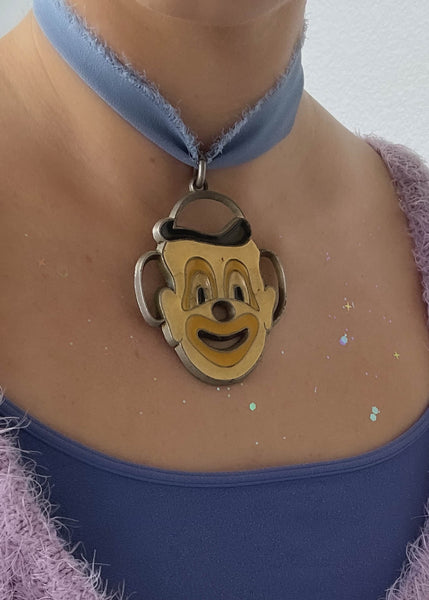 80’s Chiffon Clown Choker