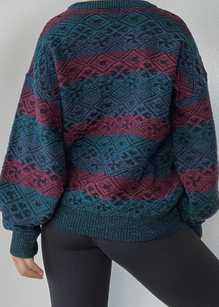 80’s Patterned Knit (men’s M)