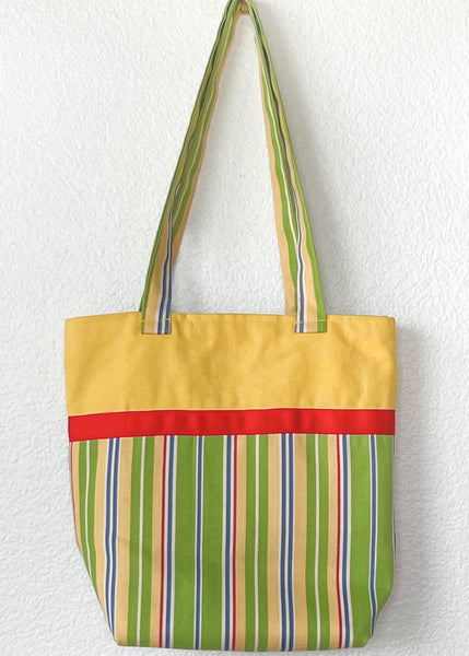 Rainbow Striped Purse