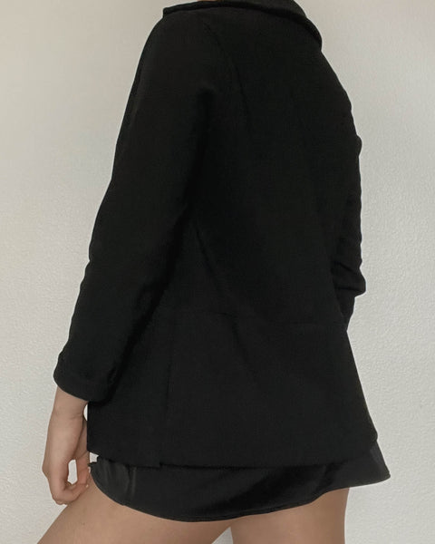 90’s Black Button-Down (S)