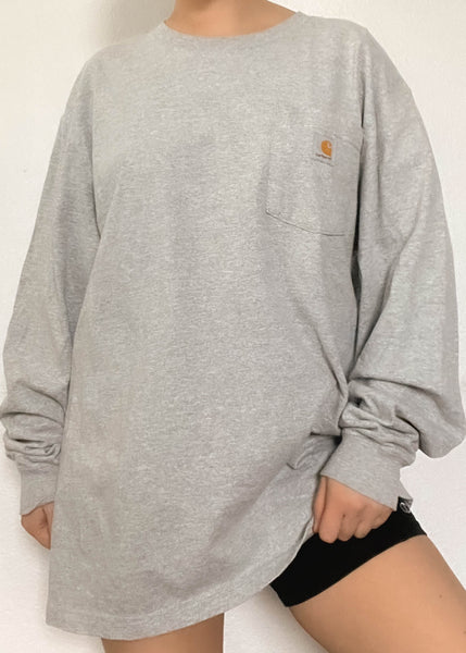 Gray Carhartt Long Sleeve (men’s L)