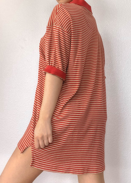 Cremuix 90’s Striped Polo (men’s XL)