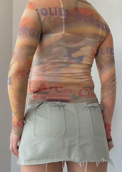 Late 90's Magical Mesh Top (S)