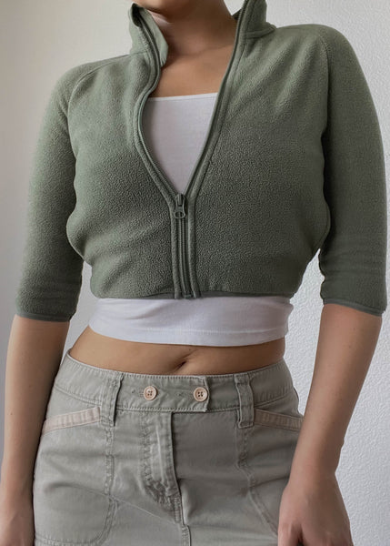 Sage Fleece 3/4 Sleeve (XXS)