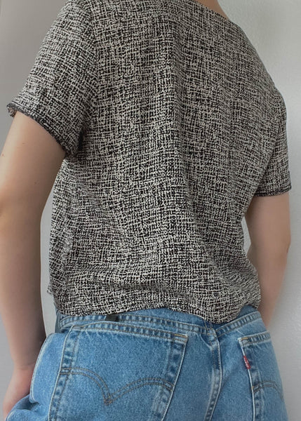 80’s Pebble Button-Down (M)
