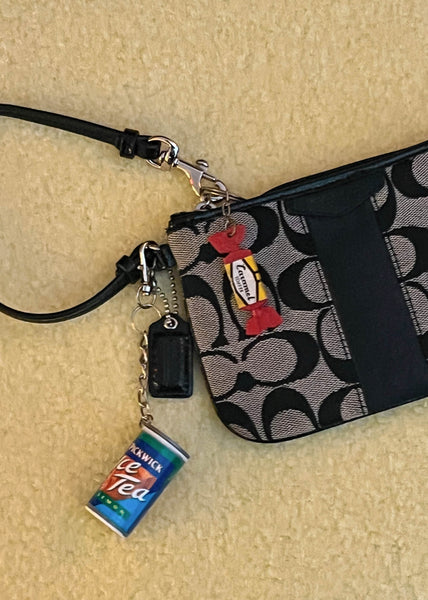 90's Coach Wristlet w/ Charms