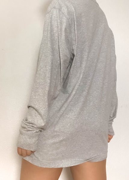 Classic Gray Henley (men’s L)