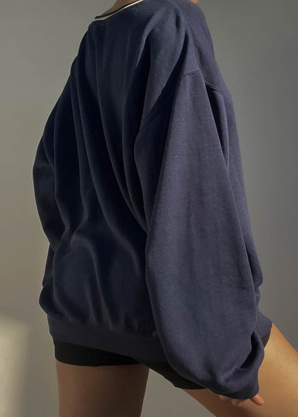 Navy Nautical Sweatshirt (XL)